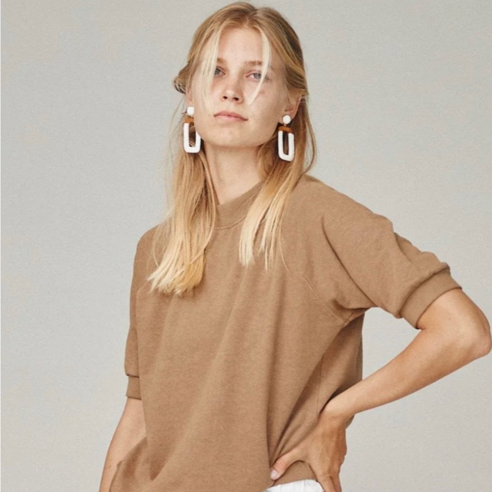 Jungmaven Short Sleeve Raglan fleece Sweatshirt